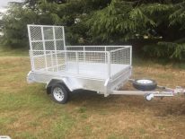 8x5 Single Axle with Ramp
