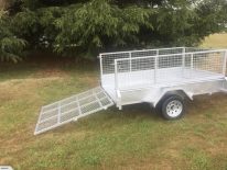7x4 Single Axle with Ramp